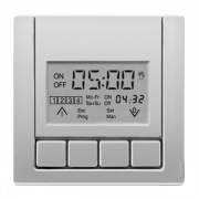 Накладка электронного таймера 201TE "Стандарт" Jung LS Алюминий