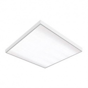 Светодиодный светильник "ВАРТОН" офисный накладной 595*595*50мм 36 ВТ 6500К