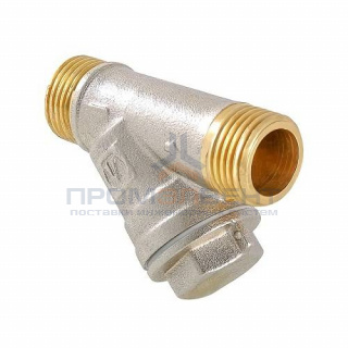 Фильтр грубой очистки VALTEC VT.190  - 1/2" (НР/НР, PN20, Tmax 150°C, сетка 500 мкм)