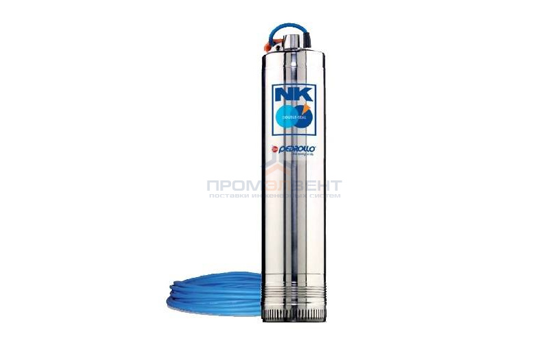 Насос колодезный Pedrollo NK 2/6-N (1,5 кВт, Qmax 80 л/мин, Hmax 93 м, 3x400В, без поплавка)