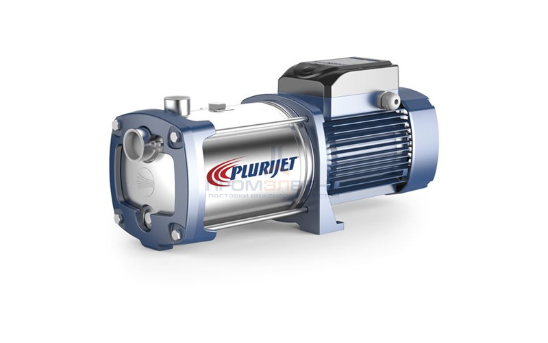 Насос самовсасывающий Pedrollo PLURIJET 4/200-N - 1,5кВт (3x230/400В,PN10,Qmax 200л/мин, Hmax 57,5м)