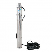 Насос скважинный Хозяин 3НГВ-30/90 - 0,75 кВт (однофазный, Hmax 90 м, Qmax 30 л/м, кабель 20 м)