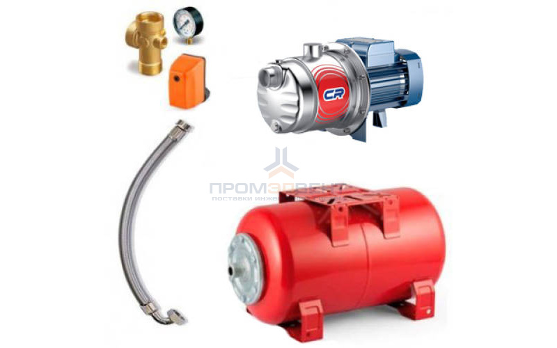 Насосная станция Pedrollo HYDROFRESH 3CRm 60-24 CL - 0,37 кВт (Qmax 70 л/мин, 1x230В, с/х)