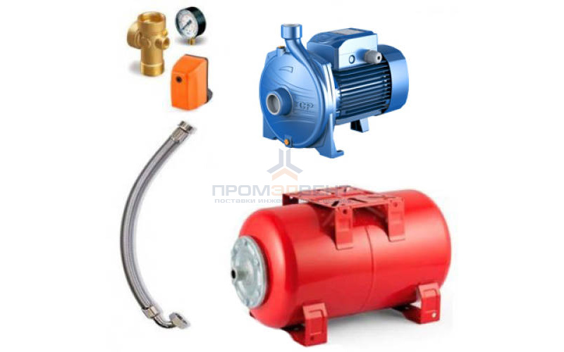 Насосная станция Pedrollo HYDROFRESH CPm 158-50 CL - 0,75 кВт (Qmax 90 л/мин, 1x230В)