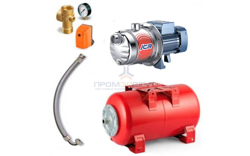 Насосная станция Pedrollo HYDROFRESH JCRm 1B-24 CL - 0,48 кВт (Qmax 60 л/мин, 1x230В)