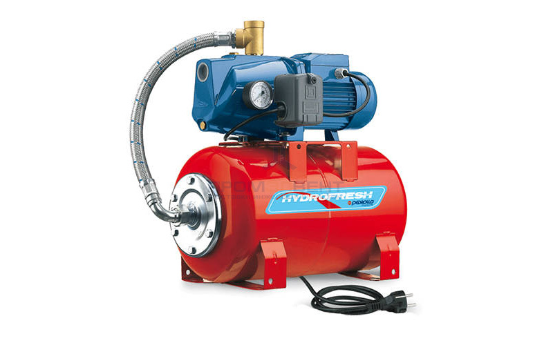 Насосная станция Pedrollo HYDROFRESH JSWm 2AX-24 CL - 1,1 кВт (Qmax 70 л/мин, 1x230В)