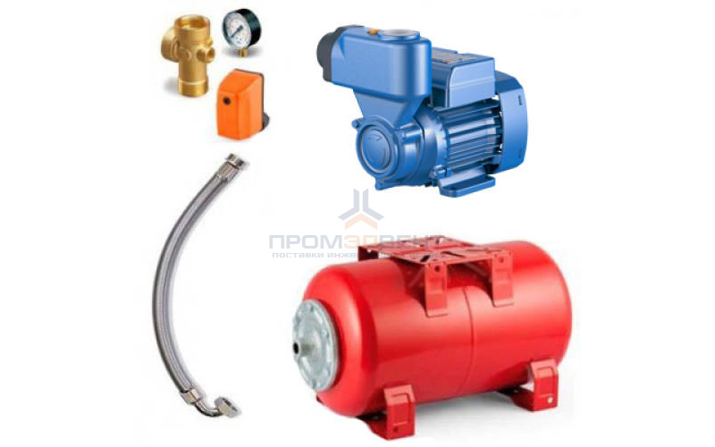 Насосная станция Pedrollo HYDROFRESH PKSm 65-24 CL - 0,50 кВт (Qmax 50 л/мин, 1x230В)