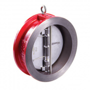 Клапан обратный межфланцевый RUSHWORK - Ду350 (ф/ф, PN16, Tmax 110°C, затворки чугун)