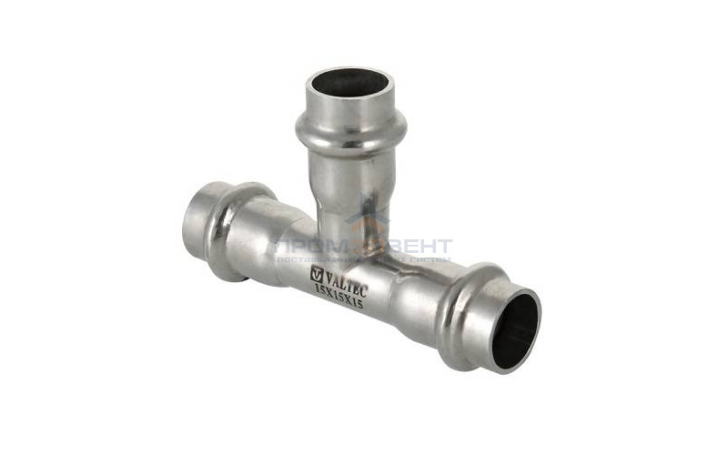 Тройник VALTEC VTi.931 - 42 (прессовой, для труб из нержавеющей стали)