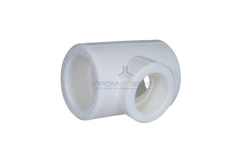 Тройник переходной KALDE - 32 x 25 x 25 (для полипропиленовых труб под пайку, цвет белый)