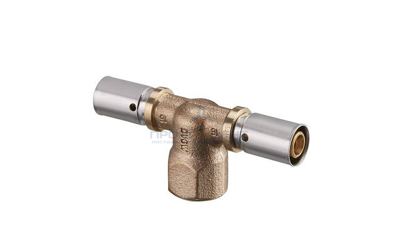 Тройник с переходом на внутреннюю резьбу Oventrop Cofit P - 40x3.5 x 1/2