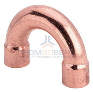 Угол Viega d12 ВВ 180° медь