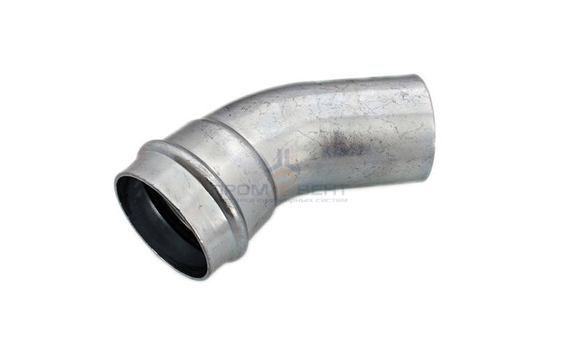 Отвод 45° Conex Banninger PC 5040 - 18 (оцинкованная сталь)