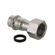 Переход на накидную гайку VALTEC VTi.908 - 12 x 1/2" (прессовой, для труб из нержавеющей стали)