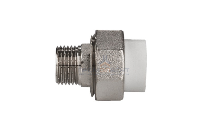 Переход на наружную резьбу разъемный KALDE ECO - 25 x 1/2