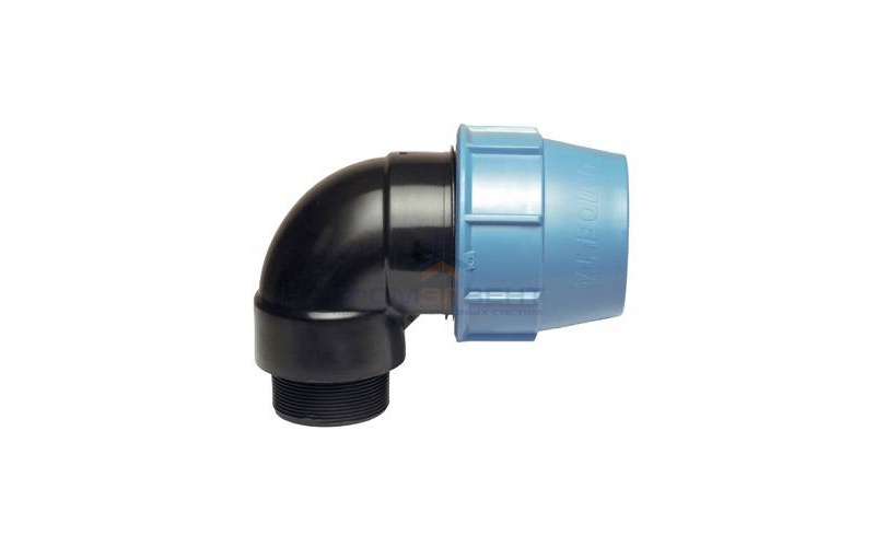 Переход на наружную резьбу угловой UNIDELTA 1008 - 63 x 2