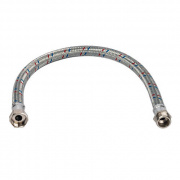 Подводка для воды гибкая STOUT (Гайка/Штуцер) - 1/2" (длина 400 мм)