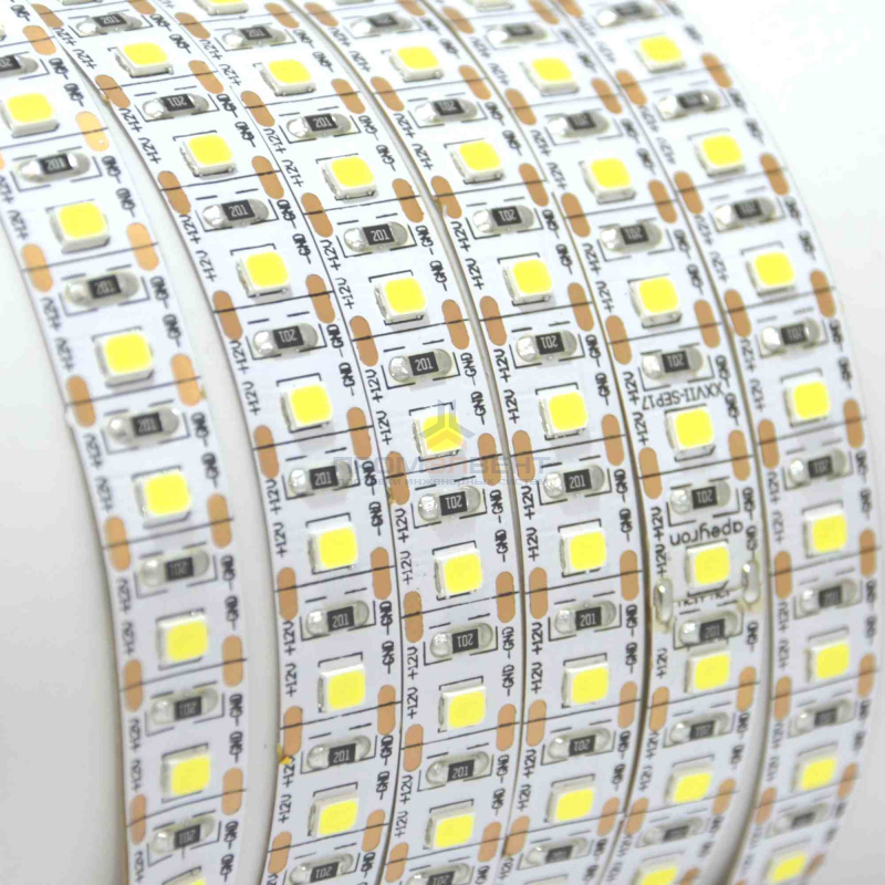 00-103 Светодиодная лента, 12В, 16,6Вт/м, smd2835, 100д/м, IP20, 1500Лм/м, Резка/1 Диод, ширина подложки 10мм, 5м, теплый белый