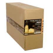 18-101 Светильник декоративный, настольный, "Домики", керамический, Е14 25Вт, 220В, размер: 39.2*12*29 см.