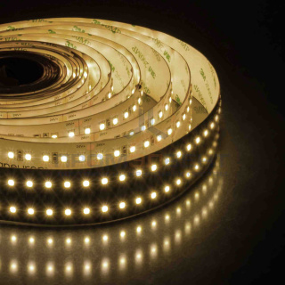 00-306 Светодиодная лента, 24В, 42Вт/м, smd2835, 240д/м, IP20, 4200Лм/м, подложка 30мм, 5м, теплый белый
