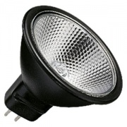 Лампа галогенная BLV FARBIG Black 20W 36° 12V GU5,3 отражатель black/черный