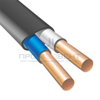 Кабель силовой ВВГнг(А) 2х4,0 плоский ГОСТ 31996 (Электрокабель НН)