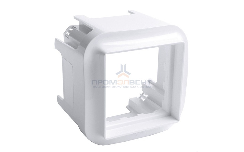 Адаптер для Mosaic Legrand Quteo белый [уп 10шт]