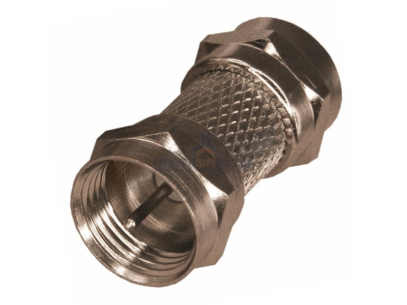 Переходник штекер F - штекер F