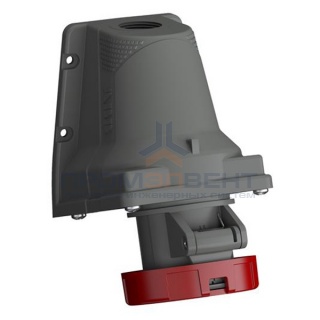 Розетка для монтажа на поверхность Easy&Safe ABB 316ERS6W 16A 3P+E IP67 6ч