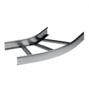 Угол горизонтальный 45? 100x300 R300, цинк-ламельный