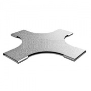 Крышка к Разветвителю крестообразному плавному к лотку 200 OSTEC