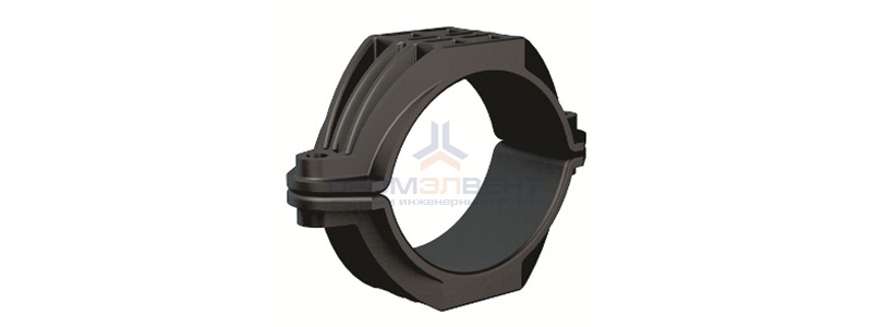 Кабельный держатель для крепления одножильный и многожильный кабелей, д. 65-90 мм