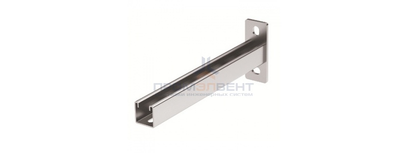 Кронштейн одиночный LAS, 41х41 мм, осн.600