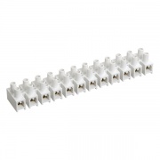 Зажим винтовой ЗВИ-5 н/г 1,5-4мм2 12пар ИЭК белые (не поддерживающий горения)