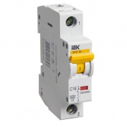 Автоматический выключатель ВА 47-60 1Р 63А 6 кА характеристика С ИЭК (автомат)