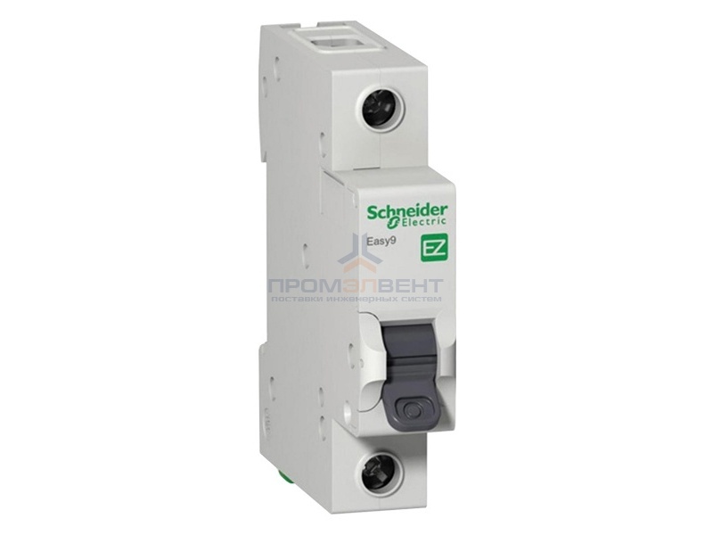 Автоматический выключатель Schneider Electric EASY 9 1П 25А B 4,5кА 230В (автомат)