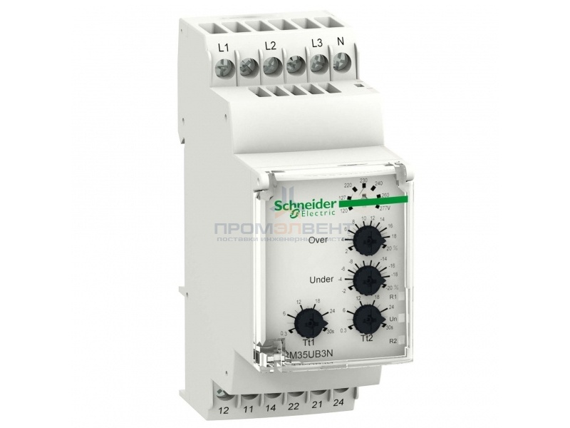 Реле контроля напряжения ФАЗА-НОЛЬ 2СО Schneider Electric
