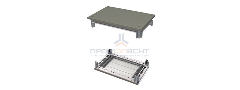 Комплект, крыша и основание, для шкафов CQE, 1400 x 400мм
