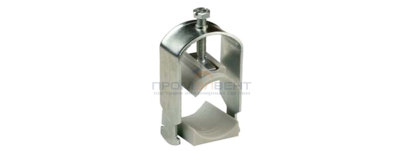 Кабельный зажим для С-профиля, диаметр кабеля 12-18 мм