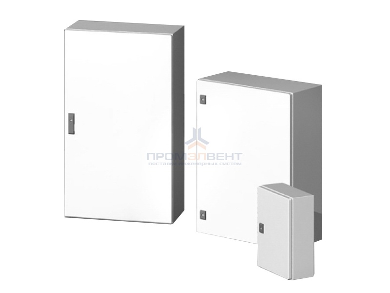 Навесной металлический влагозащищенный шкаф DKC CE IP66 500х500х300мм с монтажной платой