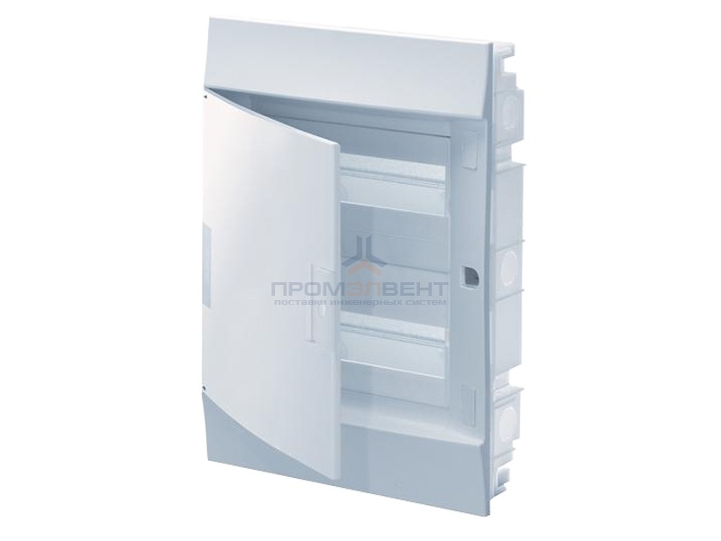 Бокс в нишу ABB Mistral41 36М (2x18) непрозрачная дверь без клеммного блока