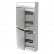 Бокс настенный ABB Mistral41 48М прозрачная дверь с клеммным блоком