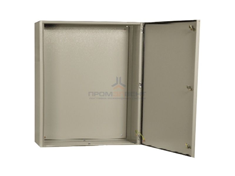Щит металлический влагозащищенный ЩМП-1-0 74 У2 IP54, с монтажной платой 395х310х220 ИЭК
